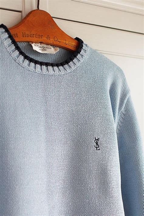 ysl men sweater|yves saint laurent men's sweater.